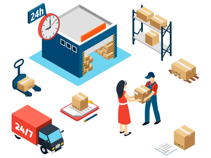 servicios de envío y logistica